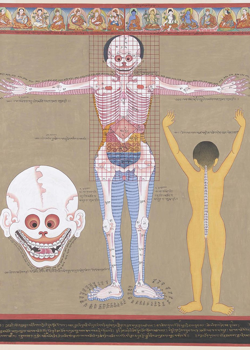 The Blue Berg, Tibetan Medical text, 1703–1705