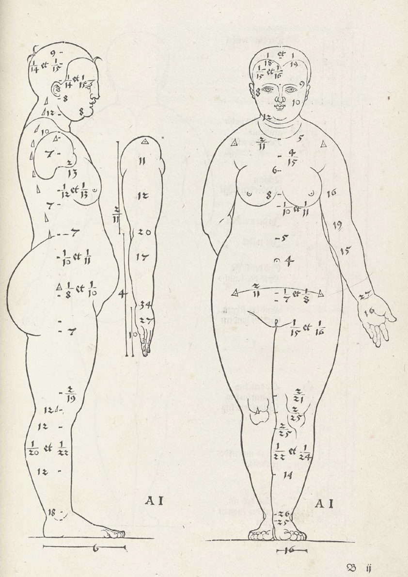 Dürer, Von menschlicher Proportion, 1528