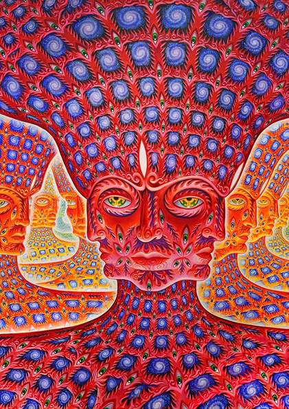 Alex Grey painting